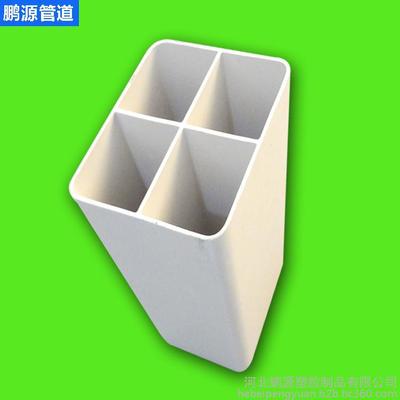 PVC格栅管 通信管 九孔格栅管 四孔格栅管 PVC-U多孔通信管图片_高清图_细节图